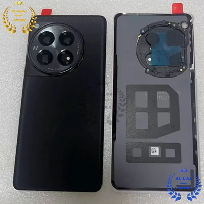 Picture of AAA+ Glass Back Cover Housing For OnePlus 12 Battery Door Rear Panel Case Camera Lens Adhesive Replacement