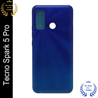 Picture of Quality-Full Tecno Spark 5 Pro Back Shell / Back Panel / Battery Cover / Back Door / Back Replacement Part (Back Case Cover For Smartphone)