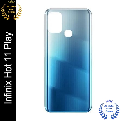 Picture of Quality-Full Infinix Hot 11 Play - (Plastic) Back Shell / Back Panel / Battery Cover / Back Door / Back Replacement Part