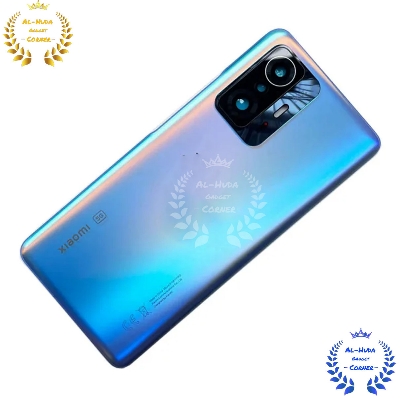 Picture of Replacement Backshell Glass Panel for Xiaomi Mi 11T Pro 5G Battery Back Door Housing with camera glass