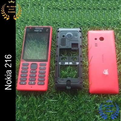 Picture of Quality-Full Full Body Casing for Nokia 216 Full Complete Mobile Casing / Cashing / Housing with Body