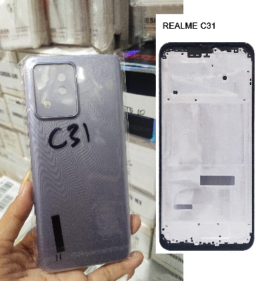Picture of Replacement Full Body Housing for Realme C31 - Grey