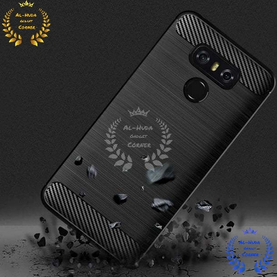 Picture of Spigen cover For LG G6 Carbon Fiber Back cover Soft Slim Fashion Non-Slip Protective Carbon Fiber Phone Case