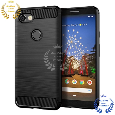 Picture of Spigen cover For Google Pixel 3a Carbon Fiber Back cover Soft Slim Fashion Non-Slip Protective Carbon Fiber Phone Case