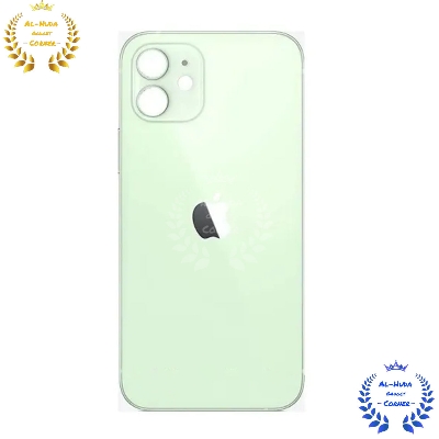 Picture of Replacement Backshell Glass Panel for Apple iPhone 12 Mini Battery Back Door Housing - Green
