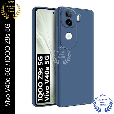 Picture of Premium Liquid Silicone Phone case for Vivo V40e 5G / iQOO Z9s 5G Liquid Silicon Mobile Back Case Soft Silicone Phone Cover