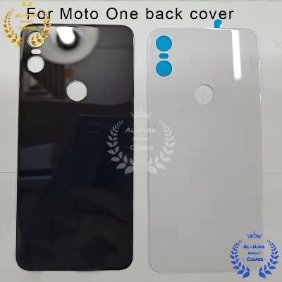 Picture of Replacement Backshell Glass Panel for Motorola Moto One / Motorola P30 Play Battery Back Door Housing
