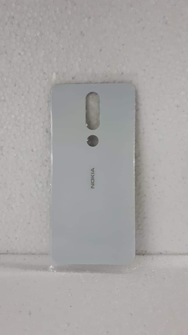 Picture of Replacement Backshell Glass Panel for Nokia 6.1 Plus Battery Back Door Housing