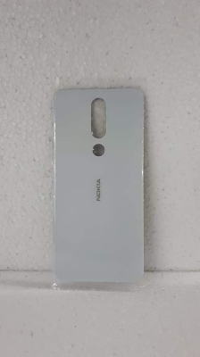 Picture of Replacement Backshell Glass Panel for Nokia 6.1 Plus Battery Back Door Housing