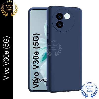Picture of Premium Liquid Silicone Phone case for Vivo V30e 5G Liquid Silicon Mobile Back Case Soft Silicone Phone Cover