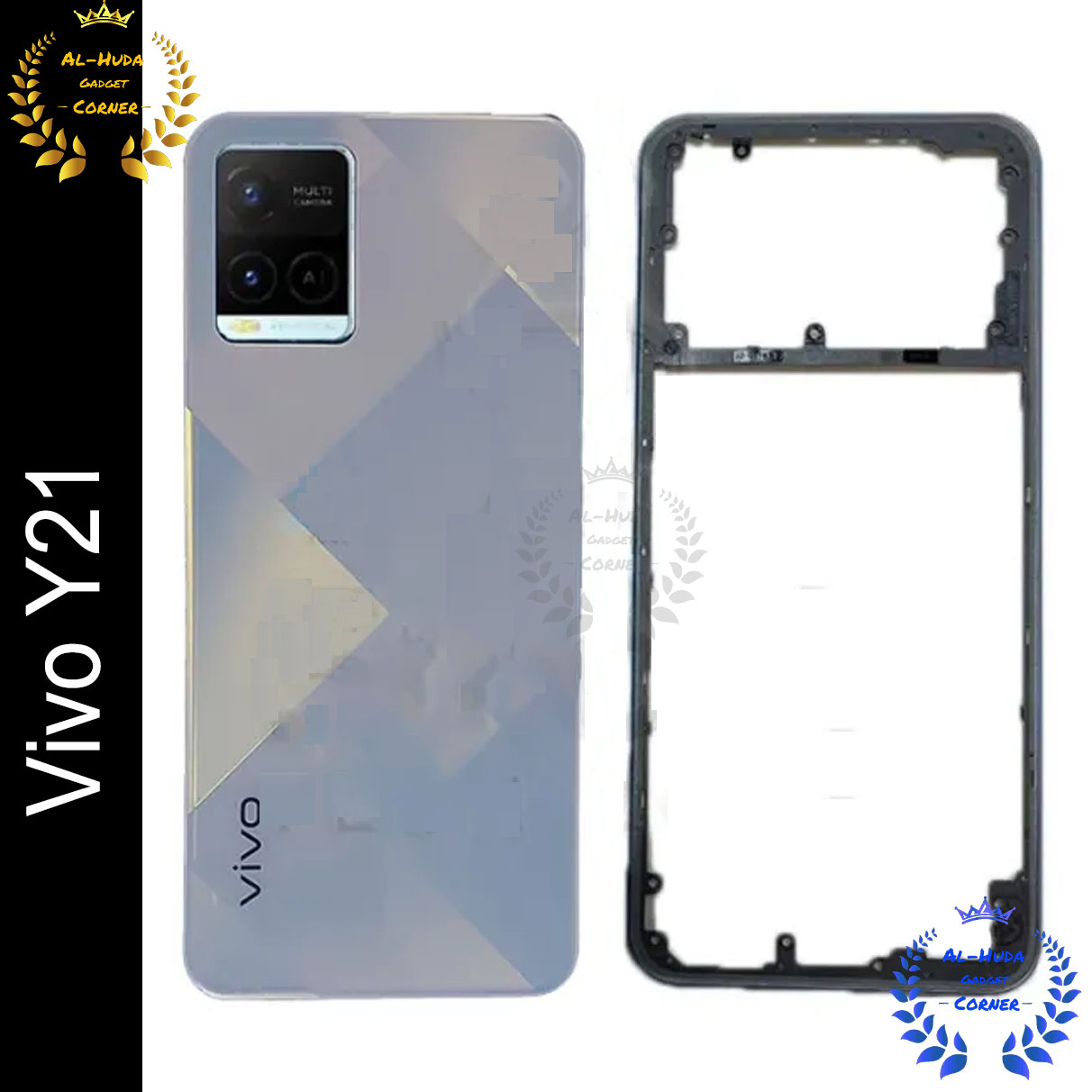 Picture of Quality-Full Vivo Y21 Back Shell / Back Panel / Battery Cover / Back Door / Back Replacement Part (Back Case Cover For Smartphone)