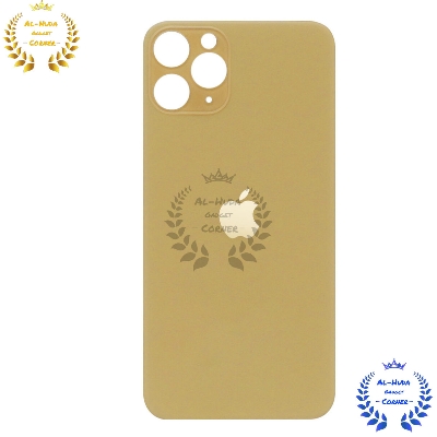 Picture of Replacement Backshell Glass Panel for Apple iPhone 11 Pro Battery Back Door Housing - Gold