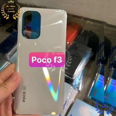 Picture of Replacement Backshell Glass Panel for Xiaomi Poco F3 Battery Back Door Housing