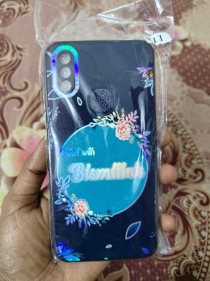 Picture of Case.tify 3D Phone Case For vivo V11 White Al Hamdulillah pattern Original shockproof Hard Case