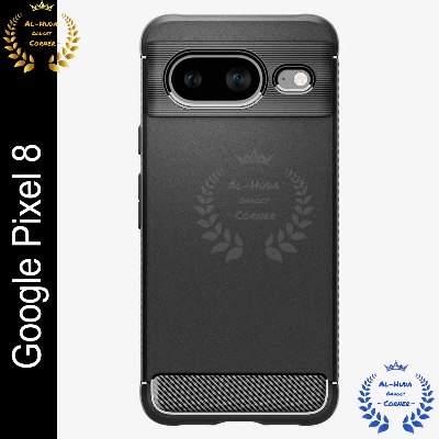 Picture of Orginal Spigen cover For Google Pixel 8 Carbon Fiber Back cover Soft Slim Fashion Non-Slip Protective Carbon Fiber Phone Case