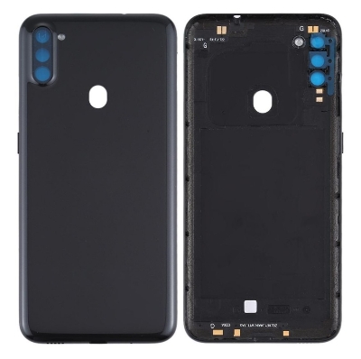 Picture of Replacement Backshell for Samsung A11 Battery Back Door Housing - Black