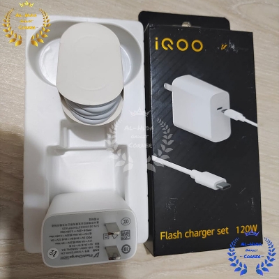 Picture of Vivo iQOO 120W Flash Charger Power Adapter,IQOO Charger V12066LOAO FlashCharger Cesan Type C Untuk Vivo iQoo 11 5G Z7x Z7 5G V27 V27e X80 Pro X90 Pro (Best Quality)