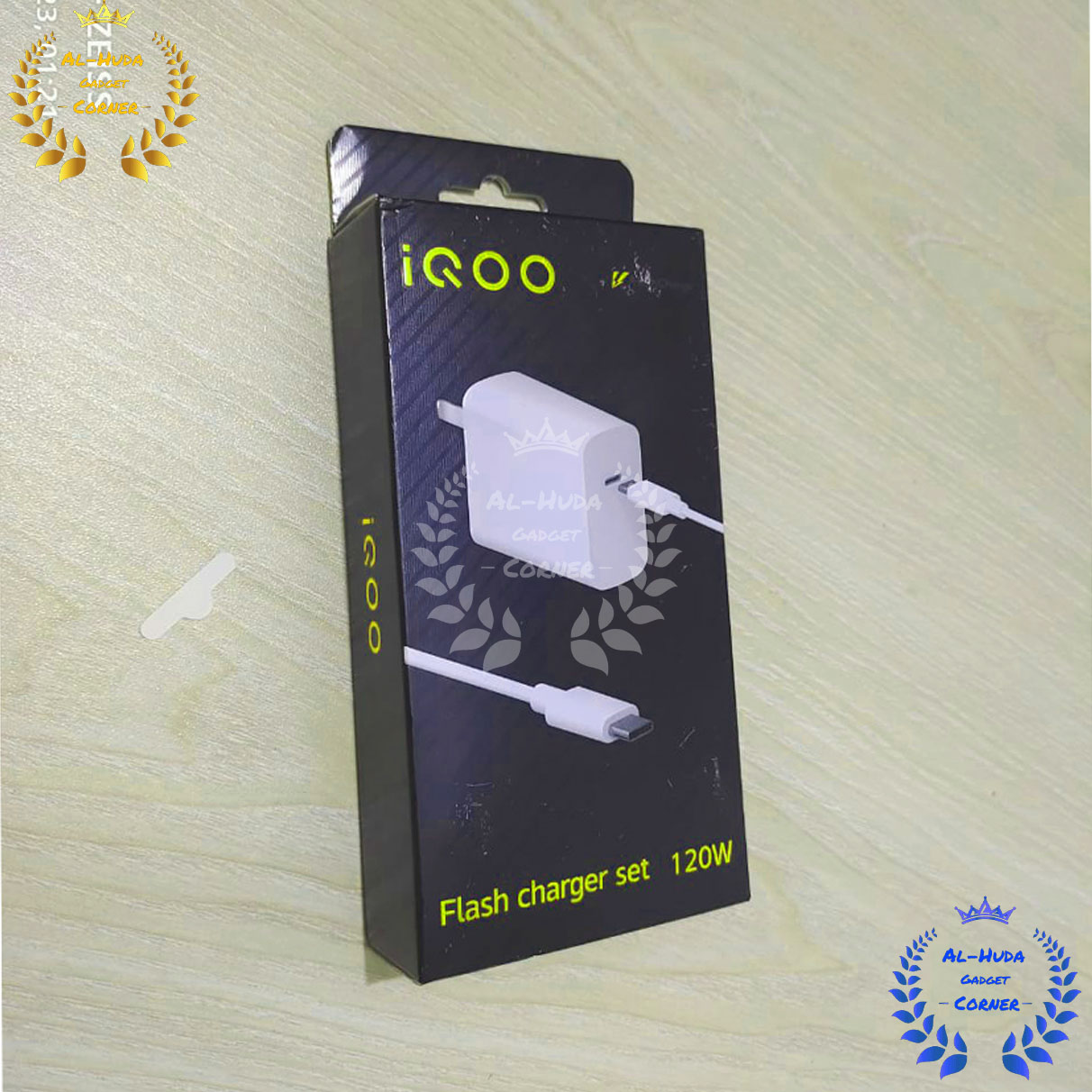 Picture of Vivo iQOO 120W Flash Charger Power Adapter,IQOO Charger V12066LOAO FlashCharger Cesan Type C Untuk Vivo iQoo 11 5G Z7x Z7 5G V27 V27e X80 Pro X90 Pro (Best Quality)