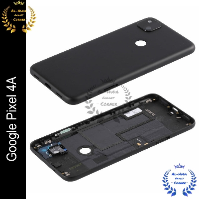 Picture of Back Shell Google Pixel 4A 4G Back Glass Battery Cover Housing Case for Google Pixel 4A 4G Rear Door Cover Rear Door Cover
