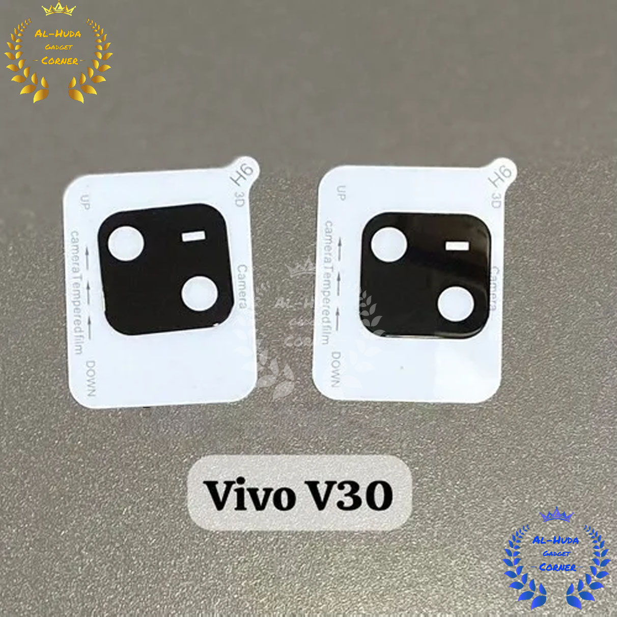 Picture of vivo V30 5G Back 9H Full Camera Lens Protector Rear 9H 3D Camera Lens Protector,Upgraded HD,Clear Scratch Resistant [With Photo Friendly Flash Cut]