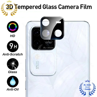 Picture of vivo V30 Pro 5G Back 9H Full Camera Lens Protector Rear 9H 3D Camera Lens Protector,Upgraded HD,Clear Scratch Resistant [With Photo Friendly Flash Cut]