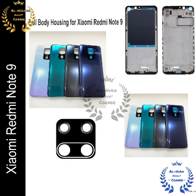 Picture of Quality-Full Full Body Housing for Xiaomi Redmi Note 9 (LCD Frame Panel, Middle Frame and Back Panel)