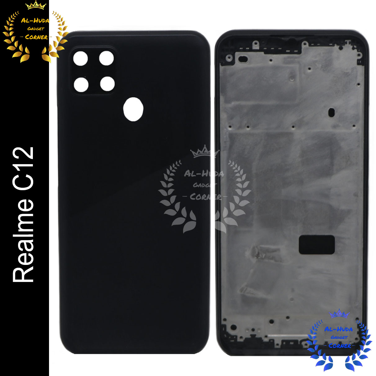 Picture of Quality-Full Replacement Backshell Panel for Realme C12 Battery Back Door Housing