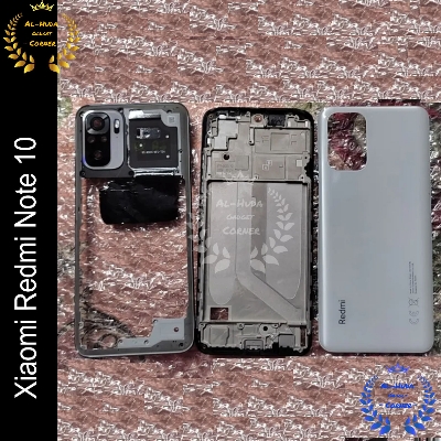 Picture of Quality-Full Full Body Housing for Xiaomi Redmi Note 10 (LCD Frame Panel, Middle Frame and Back Panel)