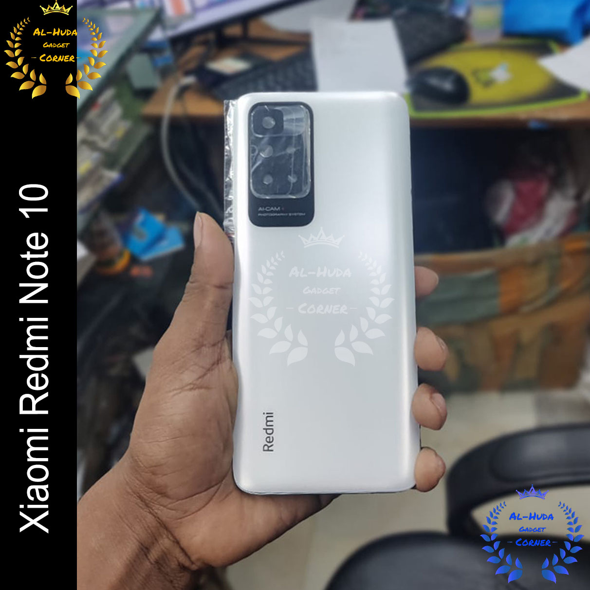 Picture of Quality-Full Full Body Housing for Xiaomi Redmi Note 10 (LCD Frame Panel, Middle Frame and Back Panel)