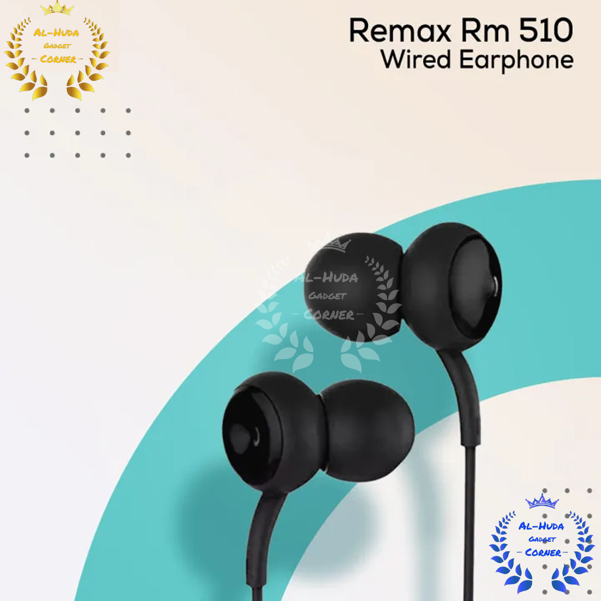 Picture of Quality-Full Remax Rm 510 Wired High Performance Earphones - Headphone