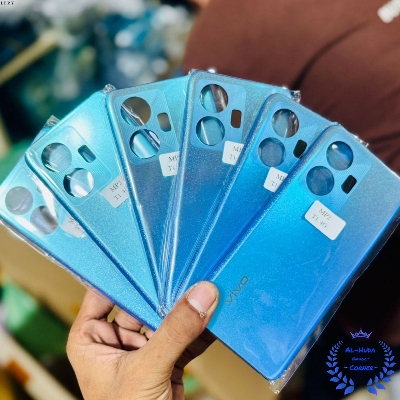 Picture of Backshell Replacement Back Battery Cover for Vivo T1 4G Back Rear Glass Case for Vivo T1 4G