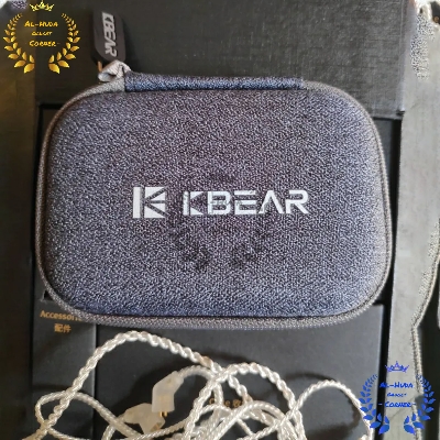 Picture of KBEAR Lark Hybrid 1DD+1BA Driver Unit In Ear Earphone Hifi sport music earbuds With 0.78mm pin with 4N Silver plated cable KS2