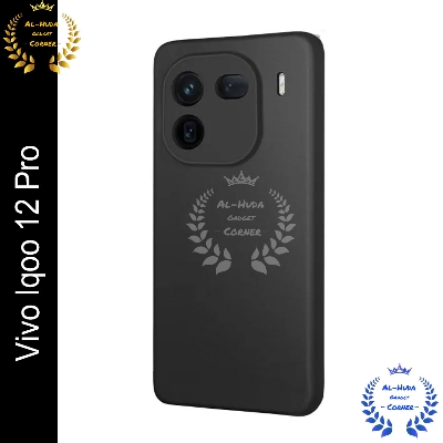 Picture of Premium Liquid Silicone Phone case for vivo iQOO 12 Pro 5G Liquid Silicon Mobile Back Case Soft Silicone Phone Cover