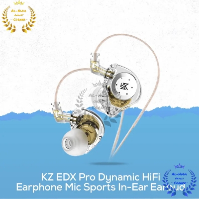 Picture of Quality-Full KZ EDX Pro Dynamic HiFi Earphone Mic Sports In-Ear Earbud
