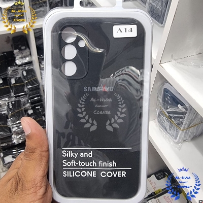 Picture of Premium Liquid Silicone Phone case for Samsung Galaxy M14 5G Liquid Silicon Mobile Back Case Soft Silicone Phone Cover