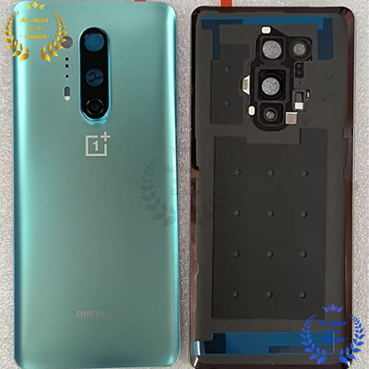 Picture of Quality-Full Original For OnePlus 8 Pro Battery Cover Door Back Housing Rear Case For OnePlus 8 Pro Battery Door Replacement Parts + Camera Lens