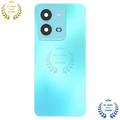Picture of Original For Vivo V25 Battery Cover Door Back Housing Rear Case For V25 Battery Door Replacement Parts+Camera Lens
