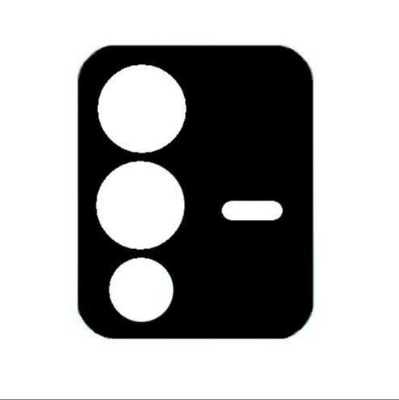 Picture of Back Camera Glass Lens Camera Lens for Vivo V23 Pro Black