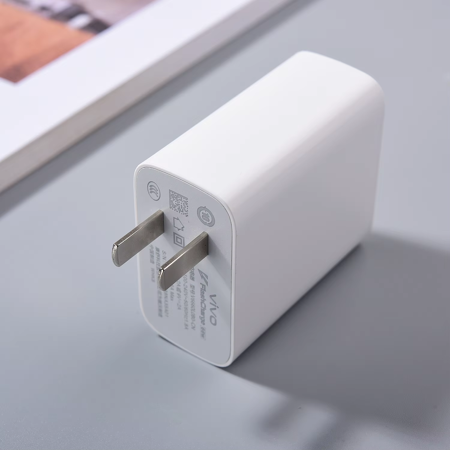 Picture of Vivo 66W FlashCharge 2.0 Charger for Vivo X Series & Latest/5G Phones.For Vivo V23 ,  V23 Pro , V25 , V25 , Y35 ,Y55 , Y76 5G , Y75 ,  Y78 , Y78+ , iQOO Z7 , iQOO Z7s , iQOO Pad , X70 Pro