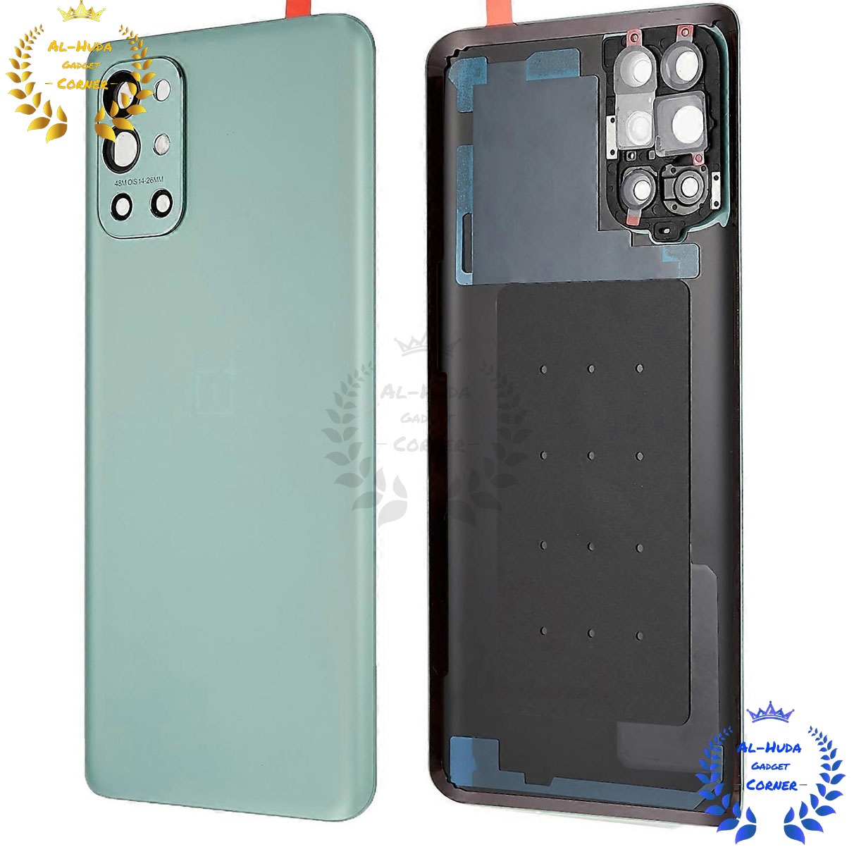 Picture of Quality-Full Original For OnePlus 9R 5G Battery Cover Door Back Housing Rear Case For OnePlus 9R 5G Battery Door Replacement Parts + Camera Lens