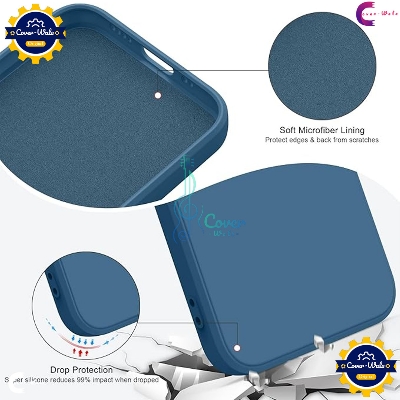 Picture of Quality-Full Premium Liquid Silicone Phone case for Nokia G10 / Nokia G20 Liquid Silicon Mobile Back Case Soft Silicone Phone Cover