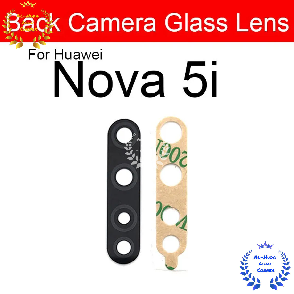 Picture of Main Back Camera Glass Lens / main Back Camera Lens / Back main Camera Glass Lens / Back main Camera Lens / Rear Back Camera Glass for Huawei nova 5i