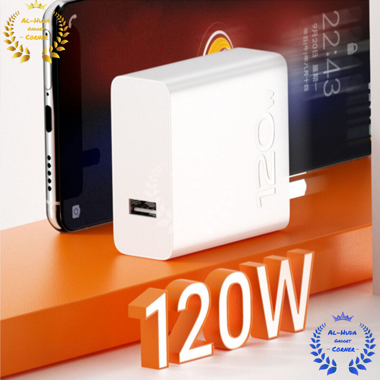 Picture of Vivo iQOO 120W Flash Charger Power Adapter,IQOO Charger V12066LOAO FlashCharger Cesan Type C Untuk Vivo iQoo 11 5G Z7x Z7 5G V27 V27e X80 Pro X90 Pro