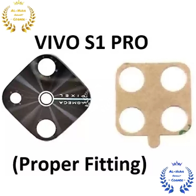 Picture of Main Back Camera Glass Lens / main Back Camera Lens / Back main Camera Glass Lens / Back main Camera Lens / Rear Back Camera Glass for Vivo S1 Pro