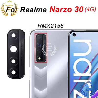 Picture of Main Back Camera Glass Lens / main Back Camera Lens / Back main Camera Glass Lens / Back main Camera Lens / Rear Back Camera Glass for Realme Narzo 30 4G