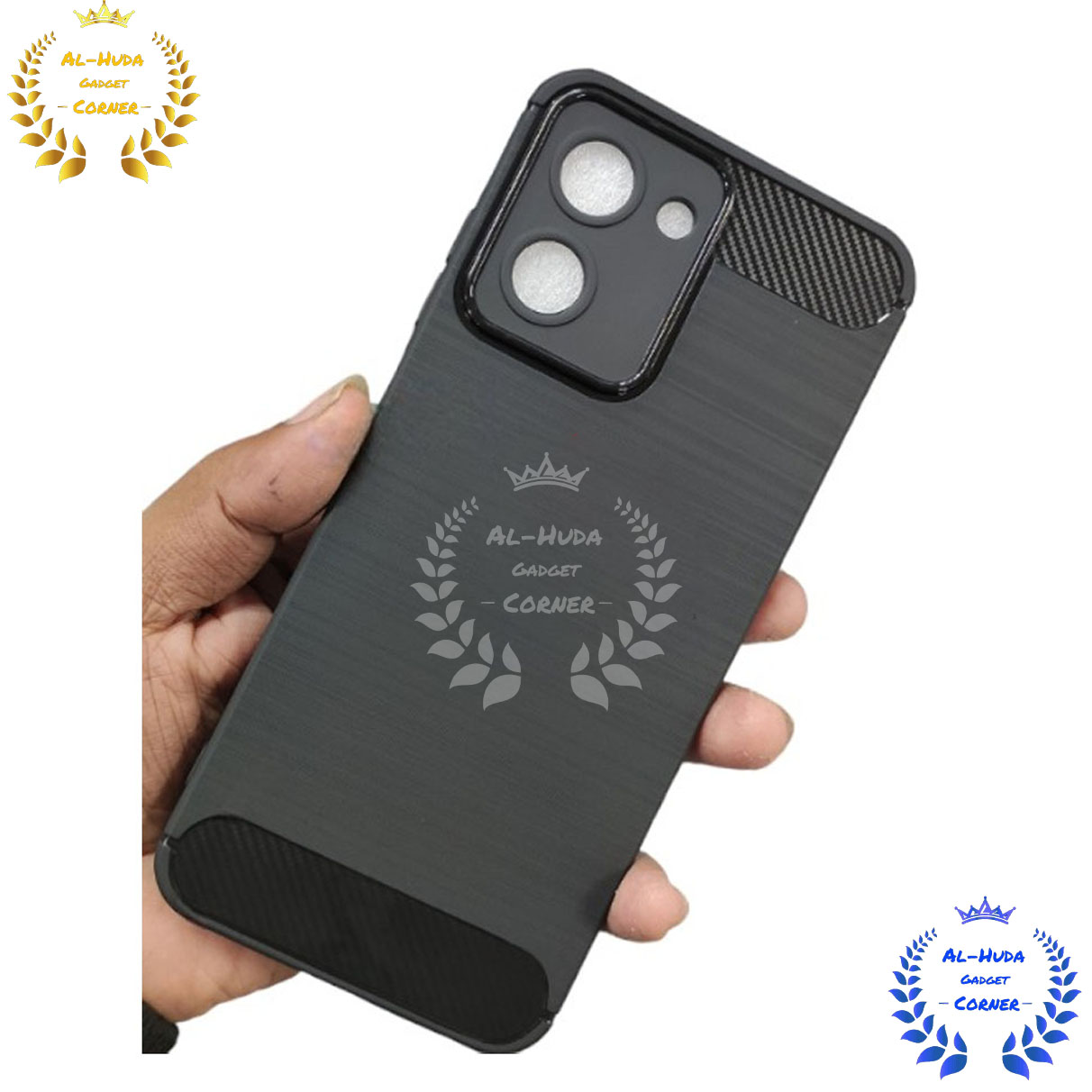 Picture of Quality-Full Spigen cover For Walton NEXG N72 Carbon Fiber Back cover Soft Slim Fashion Non-Slip Protective Carbon Fiber Phone Case