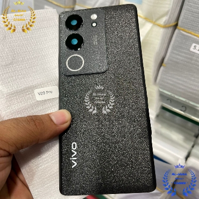 Picture of Quality-Full Replacement Backshell Glass Panel for Vivo V29 Pro With Camera Lens Battery Back Door Housing 100% Original