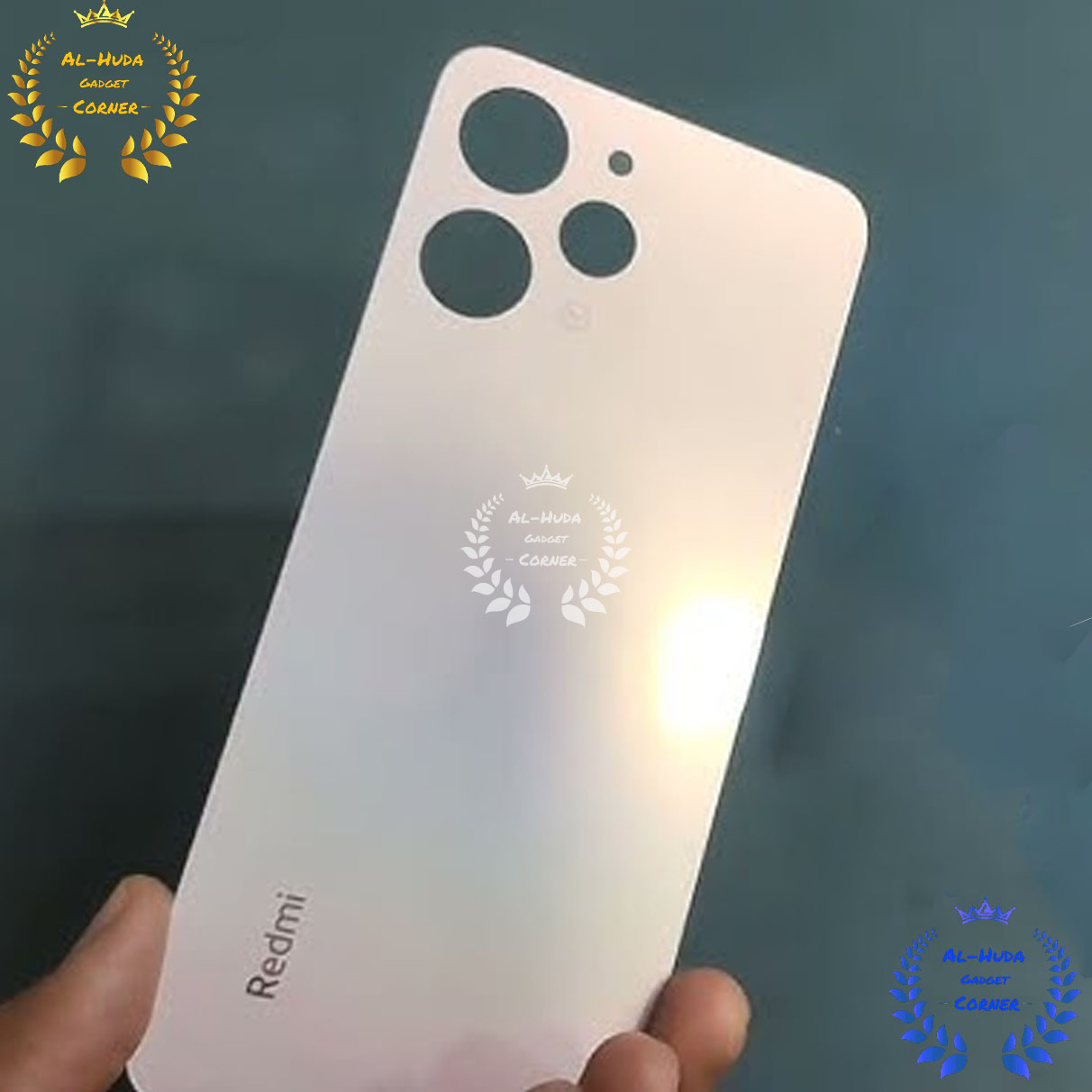 Picture of Quality-Full Replacement Backshell Glass Panel for Xiaomi Redmi 12 4G Battery Back Door Housing