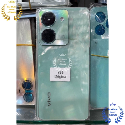 Picture of Replacement Backshell With Side Frame Panel for Vivo Y36 Battery Back Door Housing With Camera Lens