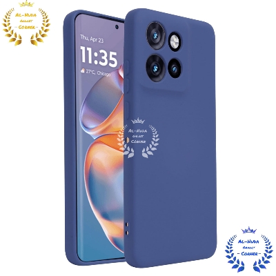 Picture of Shockproof & Transparent Crystal Clear Back Cover Case / Matte Protective Lens Flexible Back Cover for Motorola Edge 50 Neo | Slim Silicone Cover with Soft Lining Shockproof Full Body Bumper Case